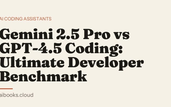 Gemini 2.5 Pro vs GPT-4.5 Coding: Ultimate Developer Benchmark